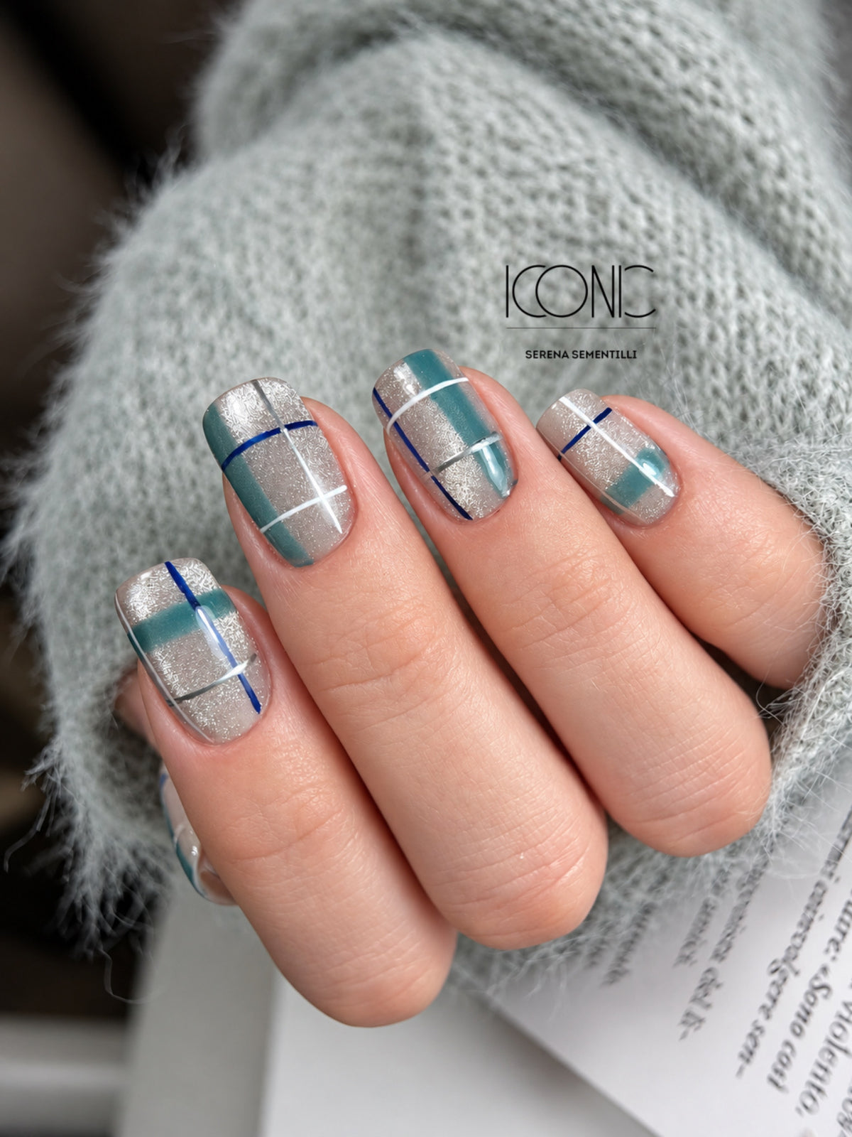 Tartan Glow – Kit Trend Nail Art 7 Prodotti