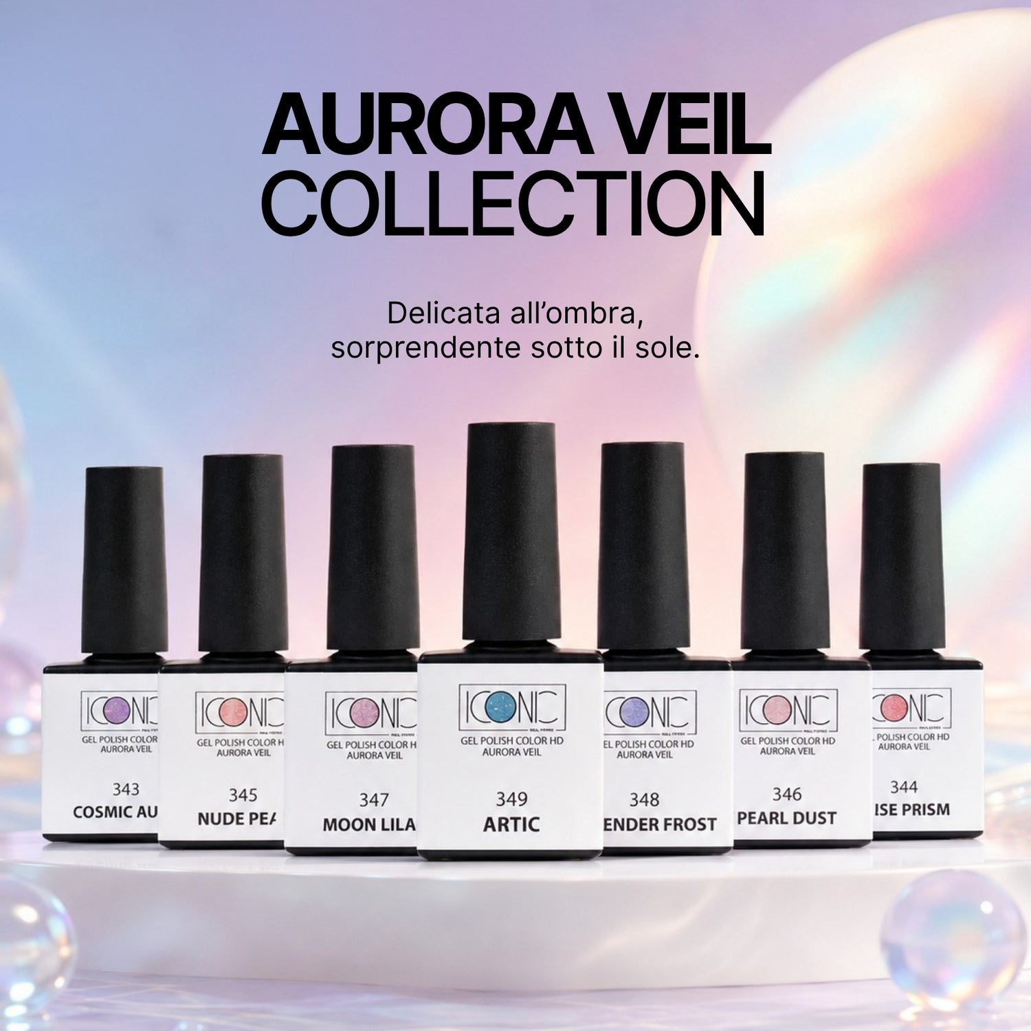 Collezione Aurora veil Collection – Kit 7 Colori Gel Polish