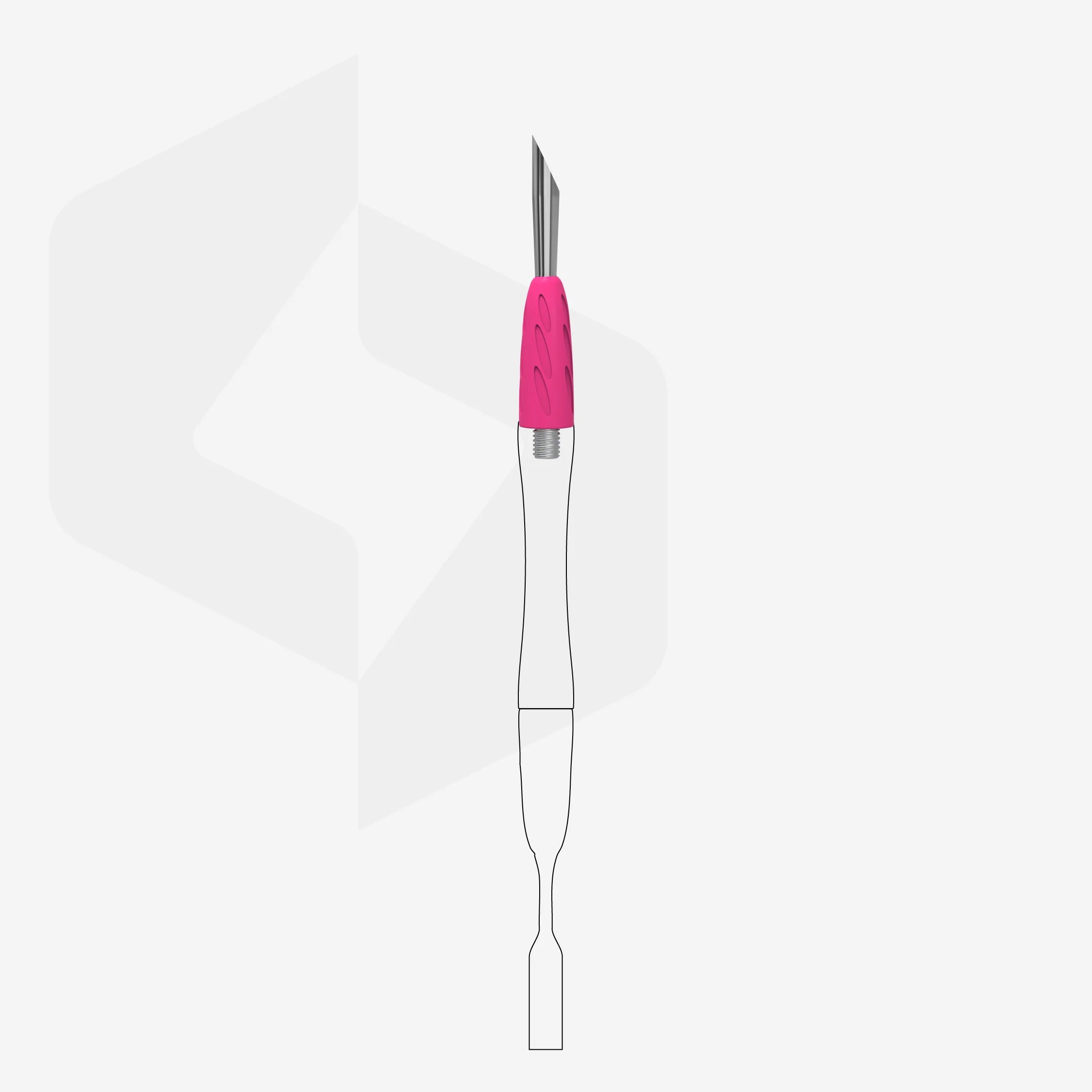 Parte operativa della spatola Combo UNIQ 12 pushers smussato