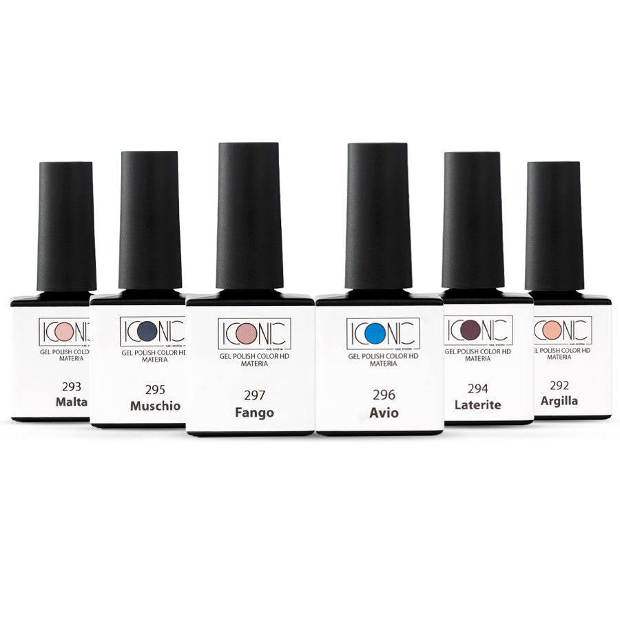 Collezione MATERIA  – Kit 6 Colori Gel Polish