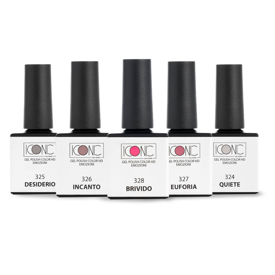 Collezione Emozioni  – Kit 5 Colori Gel Polish