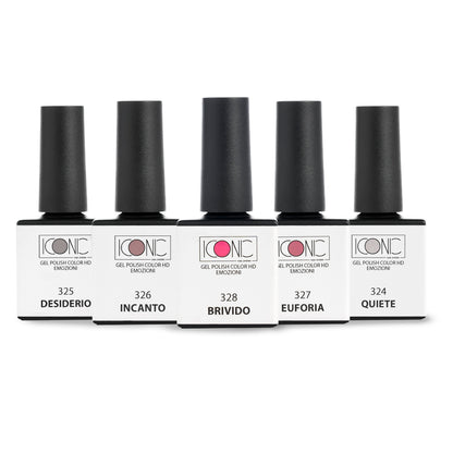 Collezione Emozioni  – Kit 5 Colori Gel Polish