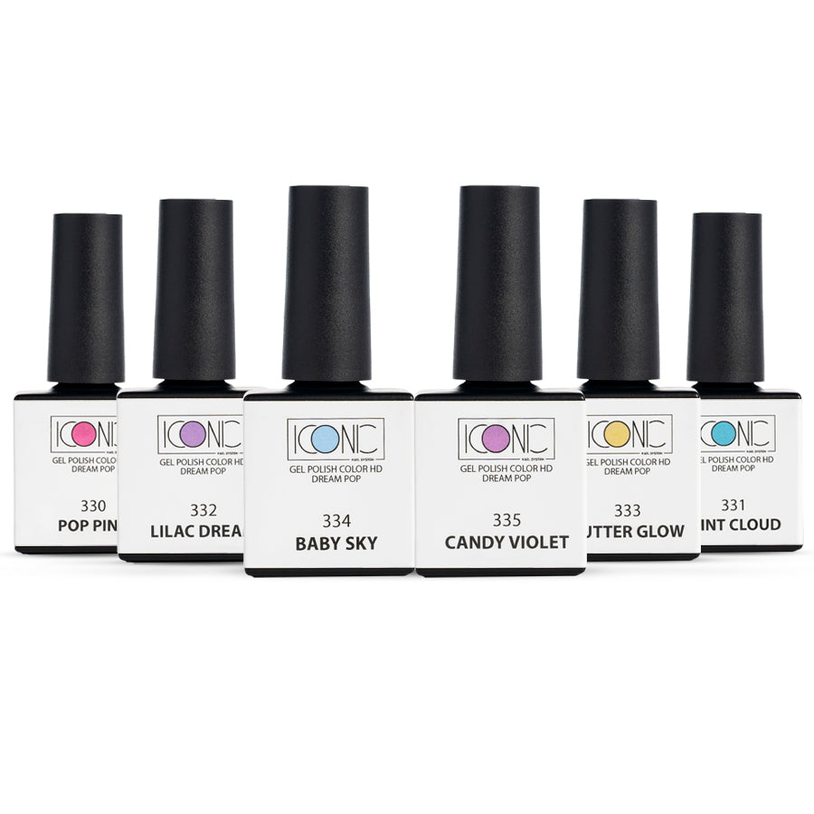 Collezione Dream Pop – Kit 6 Colori Gel Polish