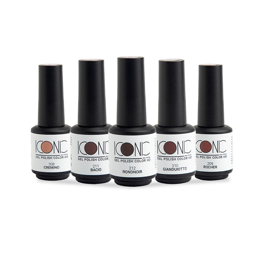 Kit Chocolate - 5 colori da 9ml