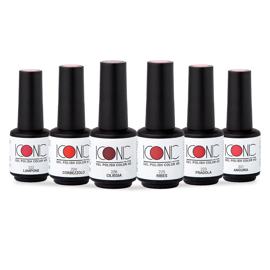 Frutti Rossi - 6 colori da 9ml