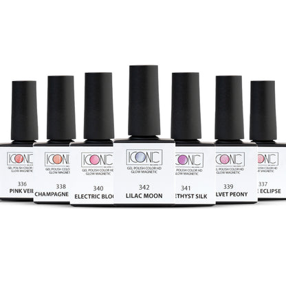 Collezione Glow Magnetic – Kit 7 Colori Gel Polish