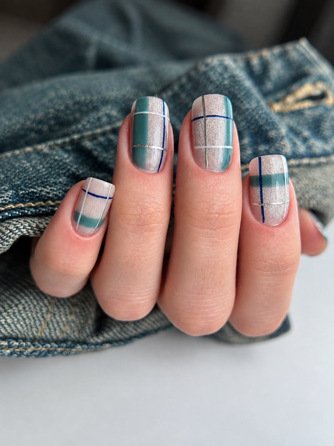 Tartan Glow – Kit Trend Nail Art 7 Prodotti