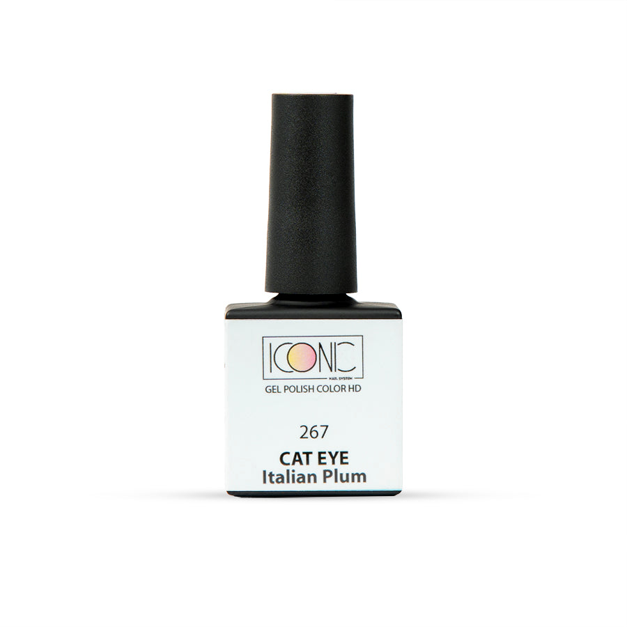 267 - GEL HD - CAT EYE ITALIAN PLUM