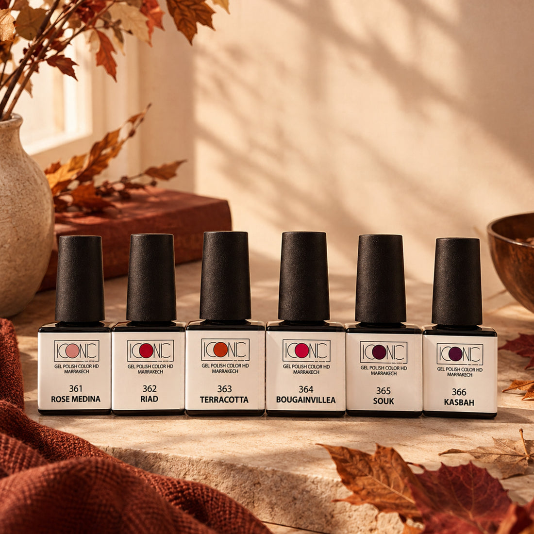 Marrakech Collection – Kit 6 Colori Gel Polish
