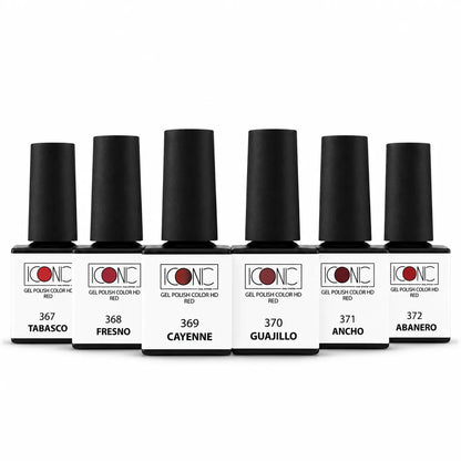 Red Collection – Kit 6 Colori Gel Polish
